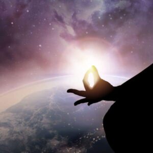 Illustration symbolique d’un apprentissage spirituel individuel axé sur l’exploration personnelle